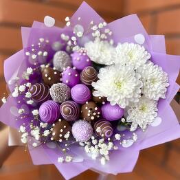 In chocolate