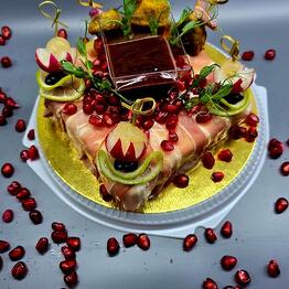 Авторские мясные и рыбные торты