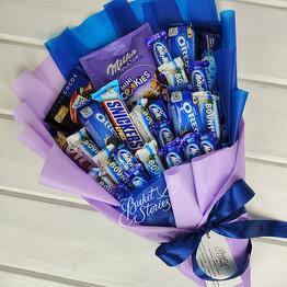 Sweet bouquet of chocolates