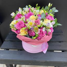 Flowers in a box