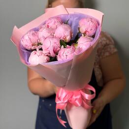 Peony Pink Sarah Bernhardt 9pcs