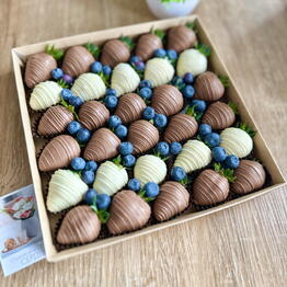 In chocolate