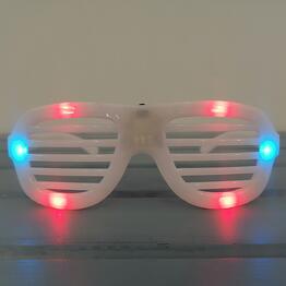 Luminous white glasses