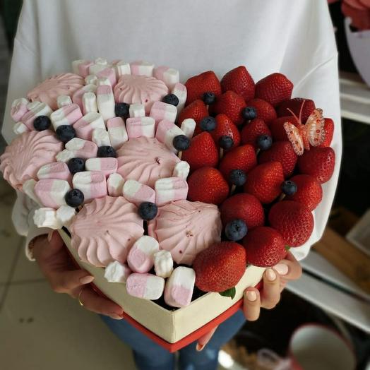 Зефір з полуницею