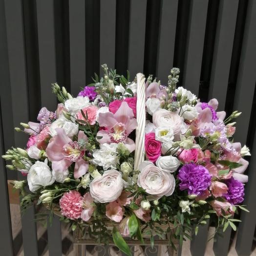 Cesta de flores