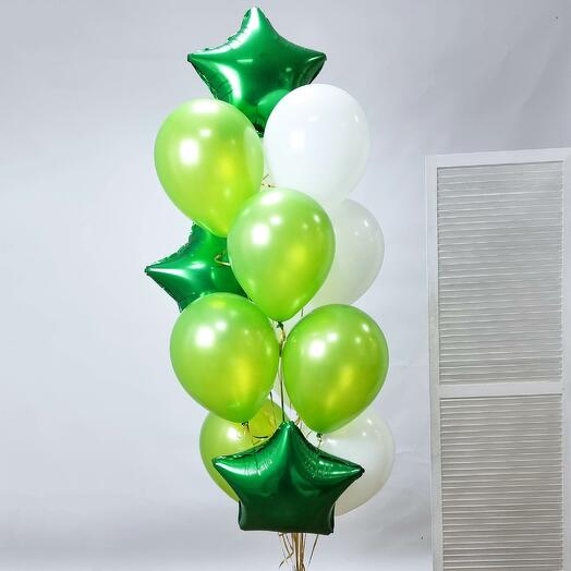 Fountain of balloons "Summer"