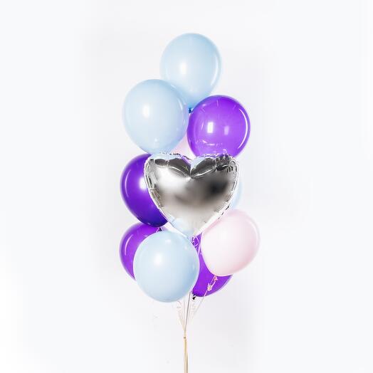 Balloon fountain "Tender Feelings"