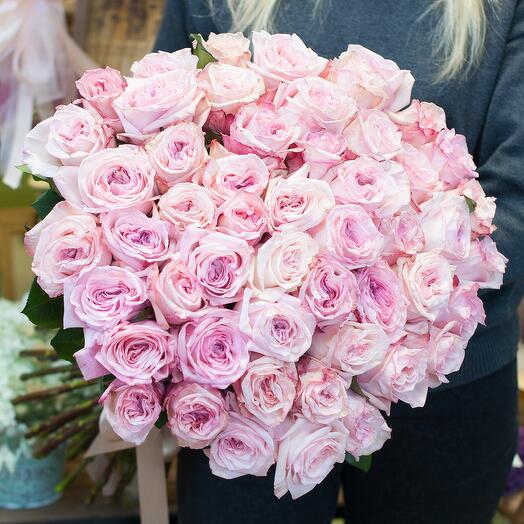 Bouquet of peony roses Juliet