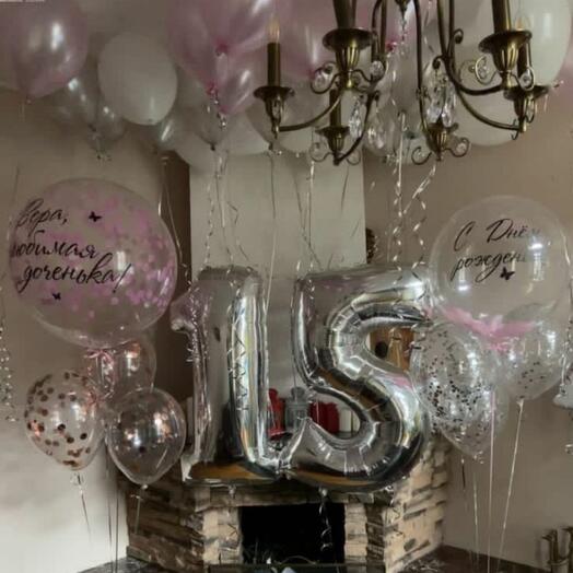 Globos De Cumpleaños, 40 piezas