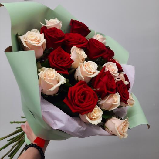 Bouquet of 25 roses