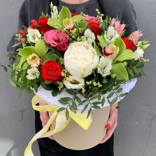 Flowers in a box