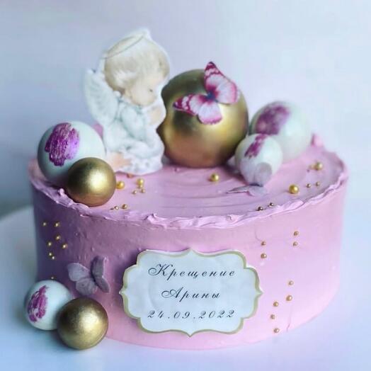 Торт на крещение