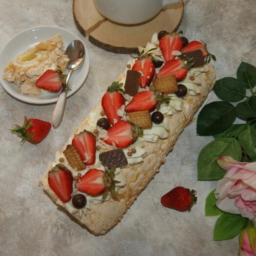 Meringue roll