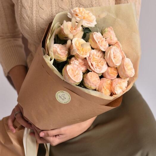 Ramo 💐 peonía rosa arbusto