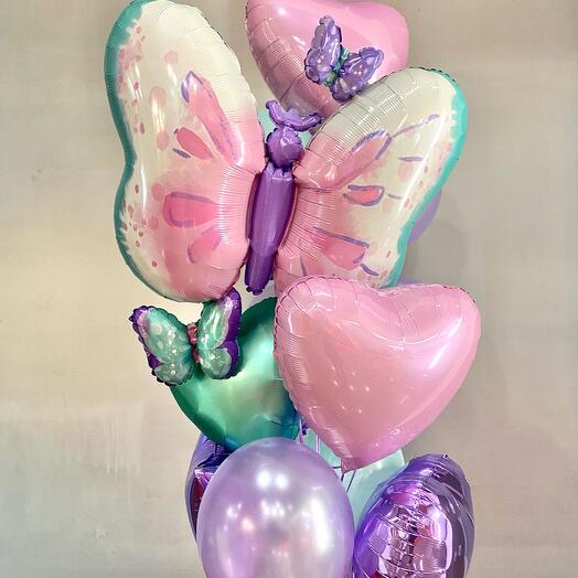 Conjunto de mariposas Delicadas