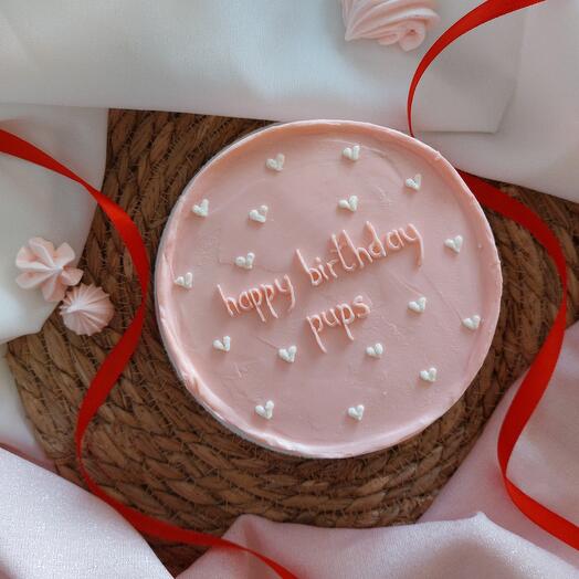 Мини-торт "Happy birthday pups"