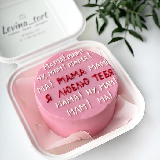 Бенто-торт маме