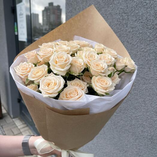 Bouquet of bush roses
