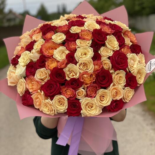 101 роза