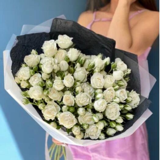 Ramo de rosas blancas Snow Flake