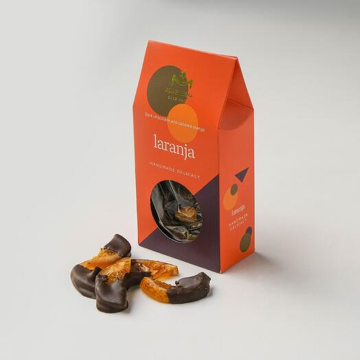Dry Oranges in Chocolate