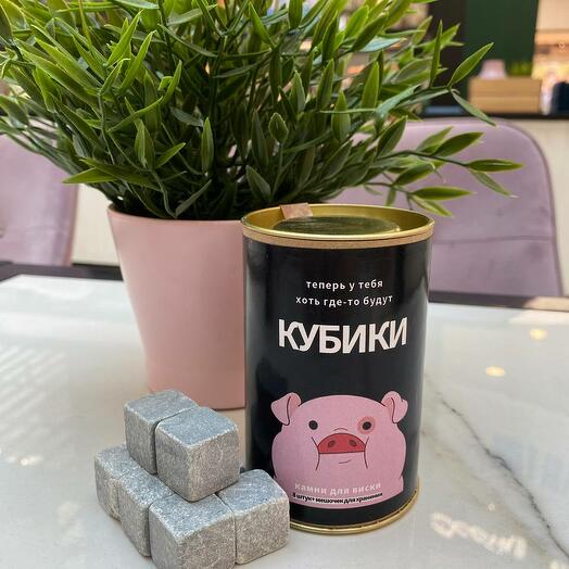 Камни для виски - Кубики