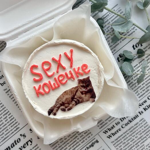 Бенто-торт «Кошечке»