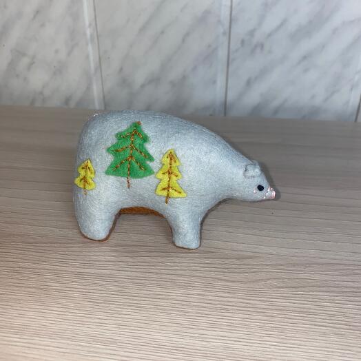 Игрушка ручной работы Мишка