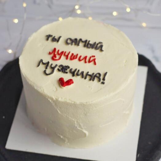 Бенто торт "Ты самый лучший мужчина "