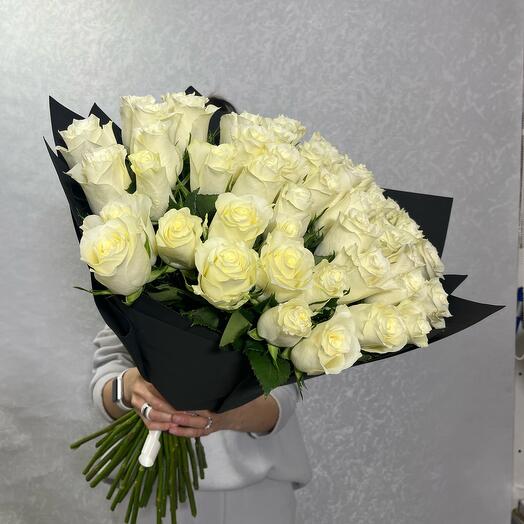 Розы 51 штука 70см премиум