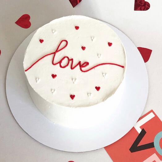 Бенто торт Love