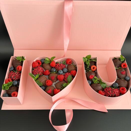 Клубника в шоколаде Love