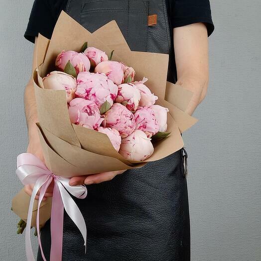 Букет "Летние пионы"