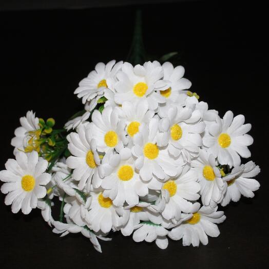 Искусственные цветы Ромашки кустовые