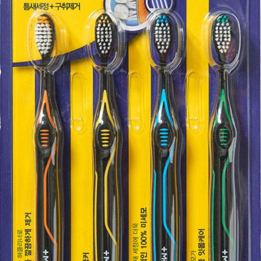 Median Зубная щетка Dual Effection Toothbrush набор - 4 шт