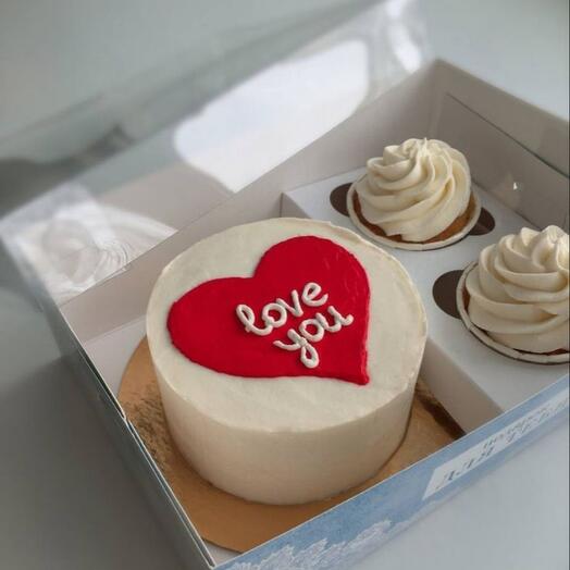 Сладкий  набор бенто+ капкейки