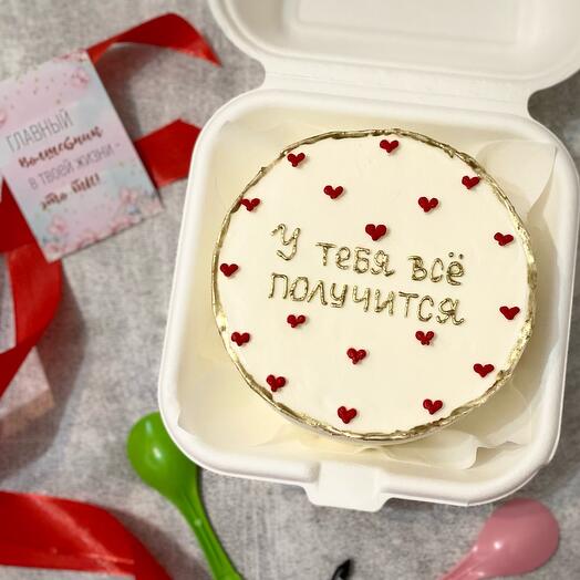 Бенто торт поддержка