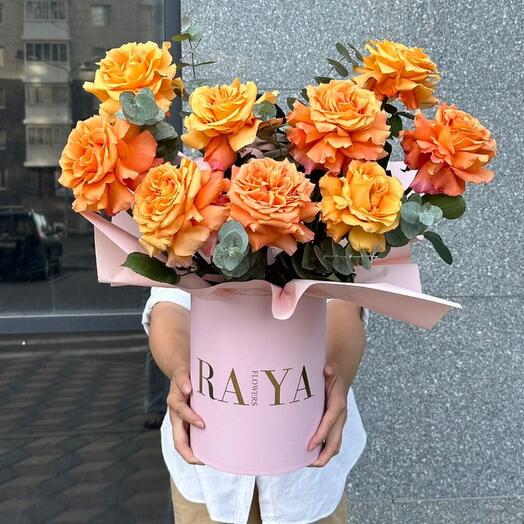 Цветы в коробке