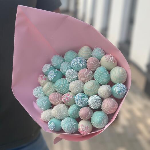 Букет из клубники в шоколаде Арт.21