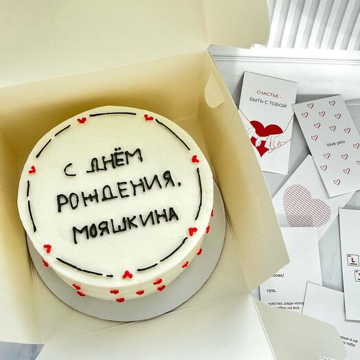 Бенто торт моя
