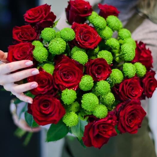 Букет авторское сочетание 💚