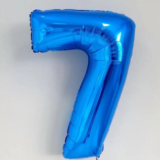 Шар цифра 7