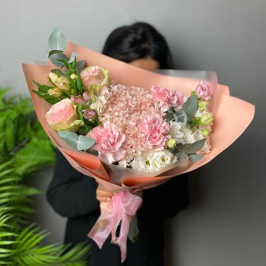 Ramo "Hortensia Rosa"