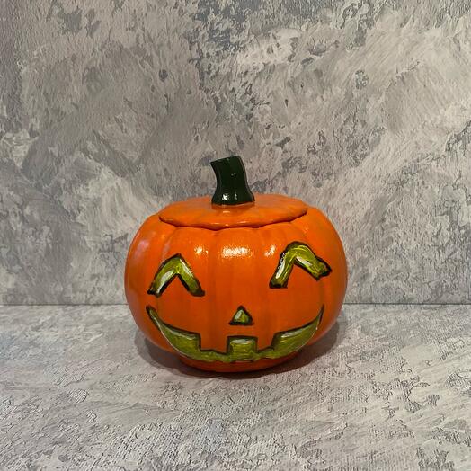 Свеча-тыква на Хэллоуин Jack O Lantern