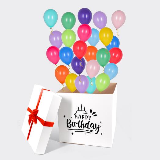 The "Happy Birthday" surprise box! assorted