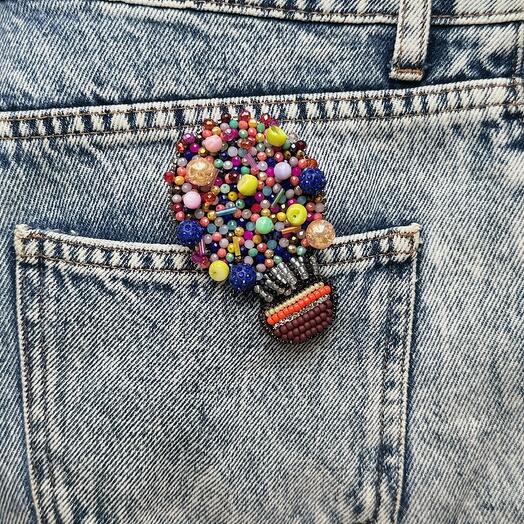 Брошь Colorful