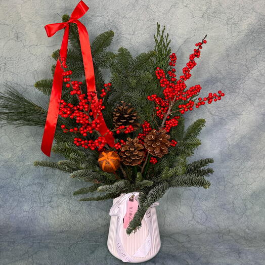 Christmas Vase