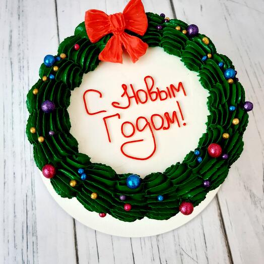 Бенто торт 750гр на новый год