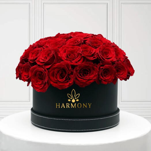 Heavenly Red Roses in Box