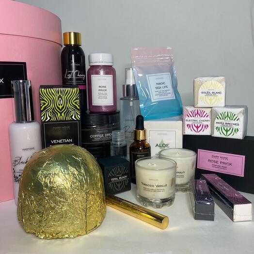 L: Парфюмерный подарочный набор красоты Perfume Beauty Life - Rose